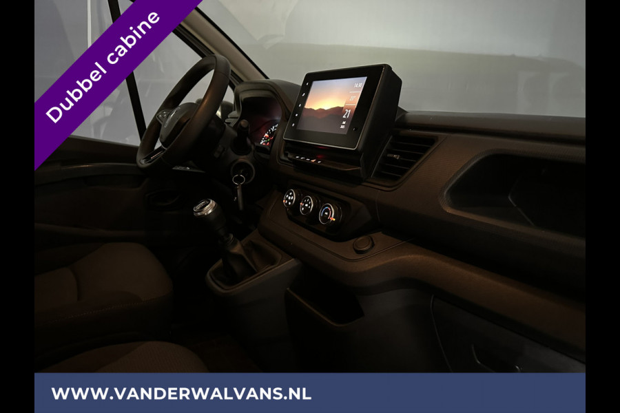 Renault Trafic 2.0 dCi L2H1 Dubbele cabine Euro6 Airco | 6-Zits | Navigatie | Trekhaak | LED Facelift | Camera Cruisecontrol, Parkeersensoren