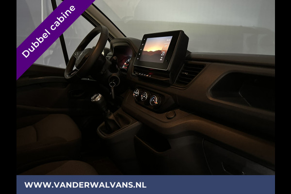 Renault Trafic 2.0 dCi L2H1 Dubbele cabine Euro6 Airco | 6-Zits | Navigatie | Trekhaak | LED Facelift | Camera Cruisecontrol, Parkeersensoren