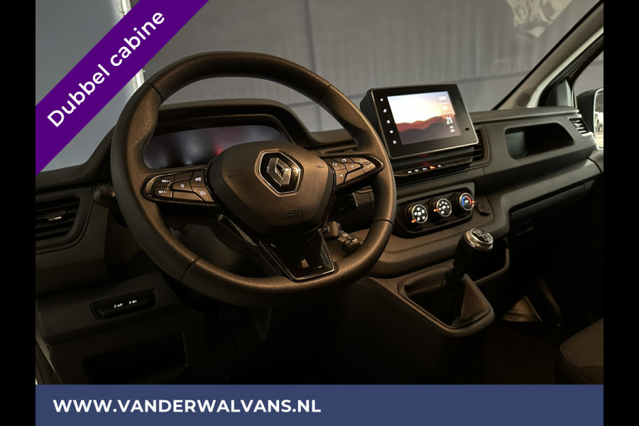 Renault Trafic 2.0 dCi L2H1 Dubbele cabine Euro6 Airco | 6-Zits | Navigatie | Trekhaak | LED Facelift | Camera Cruisecontrol, Parkeersensoren