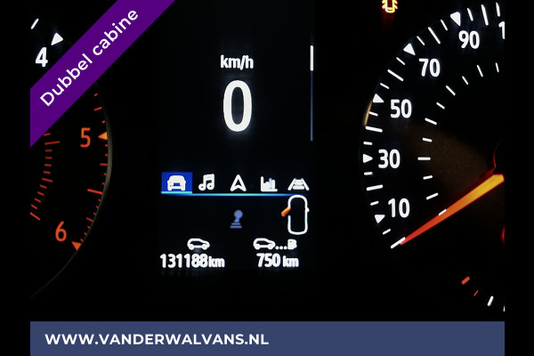 Renault Trafic 2.0 dCi L2H1 Dubbele cabine Euro6 Airco | 6-Zits | Navigatie | Trekhaak | LED Facelift | Camera Cruisecontrol, Parkeersensoren