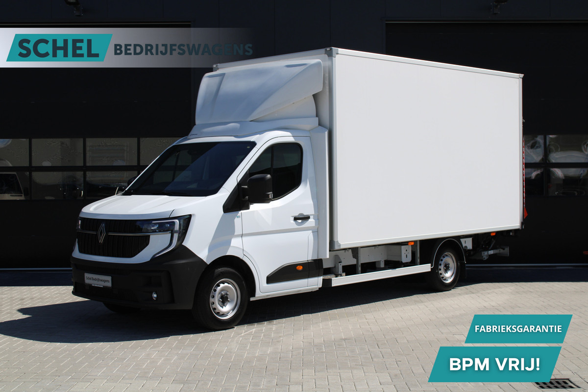 Renault Master T35 2.0 dCi 170pk L4H1 Bakwagen - Hollandia - Carplay - Cruise - 750kg Laadklep - Rijklaar Renault Master T35 2.0 dCi 170pk L4H1 Bakwagen - Hollandia - Carplay - Cruise - 750kg Laadklep - Rijklaar