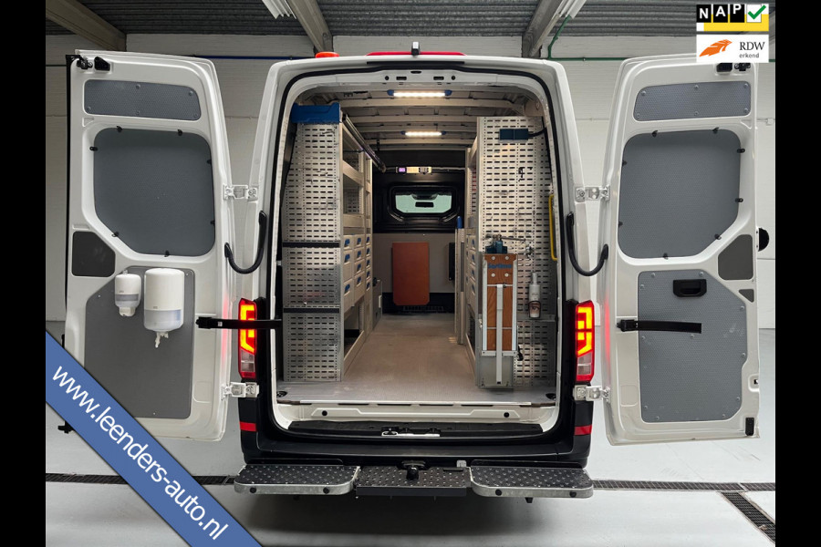 Volkswagen Crafter Werkplaats 35 2.0 TDI 140pk euro6 L3H3 Highline Servicewagen Sortimo Standkachel v230 Trekhaak RIJKLAARPRIJS!