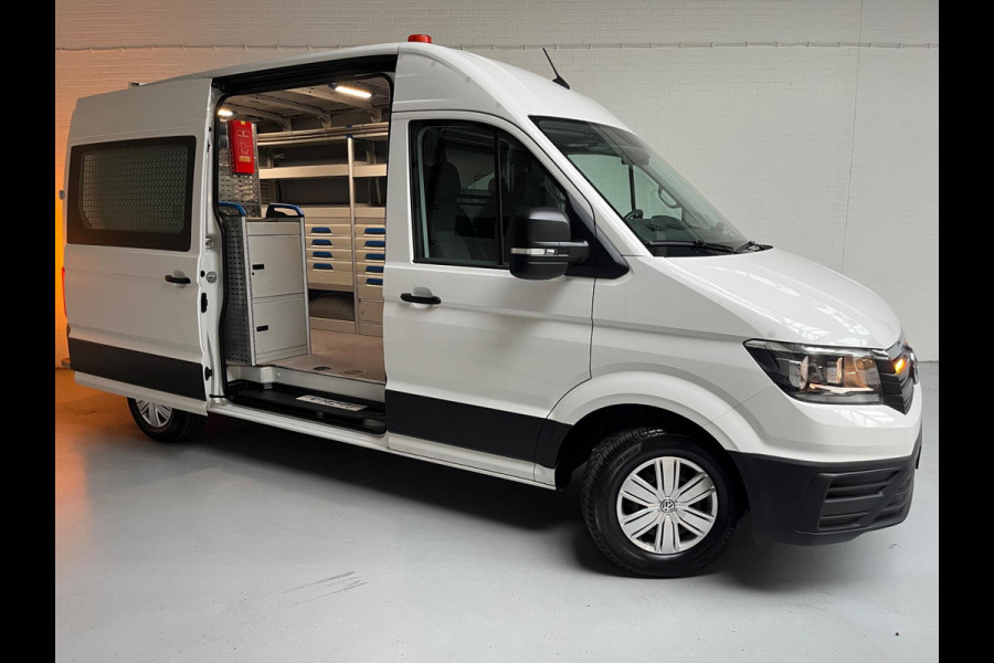 Volkswagen Crafter Werkplaats 35 2.0 TDI 140pk euro6 L3H3 Highline Servicewagen Sortimo Standkachel v230 Trekhaak RIJKLAARPRIJS!