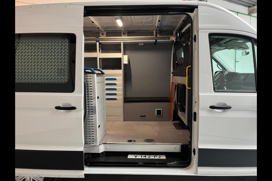 Volkswagen Crafter Werkplaats 35 2.0 TDI 140pk euro6 L3H3 Highline Servicewagen Sortimo Standkachel v230 Trekhaak RIJKLAARPRIJS!
