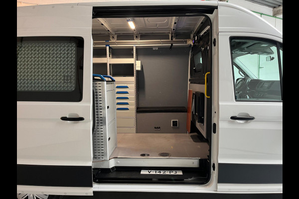 Volkswagen Crafter Werkplaats 35 2.0 TDI 140pk euro6 L3H3 Highline Servicewagen Sortimo Standkachel v230 Trekhaak RIJKLAARPRIJS!