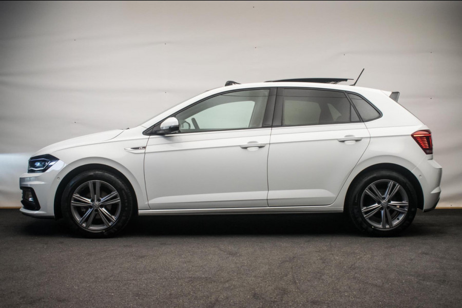 Volkswagen Polo 1.0 TSI 3X R LINE FULL OPTION!!! ORG NL [ Pano Virtual Beats Velours Keyless Stoelverwarming Camera Full LED ]