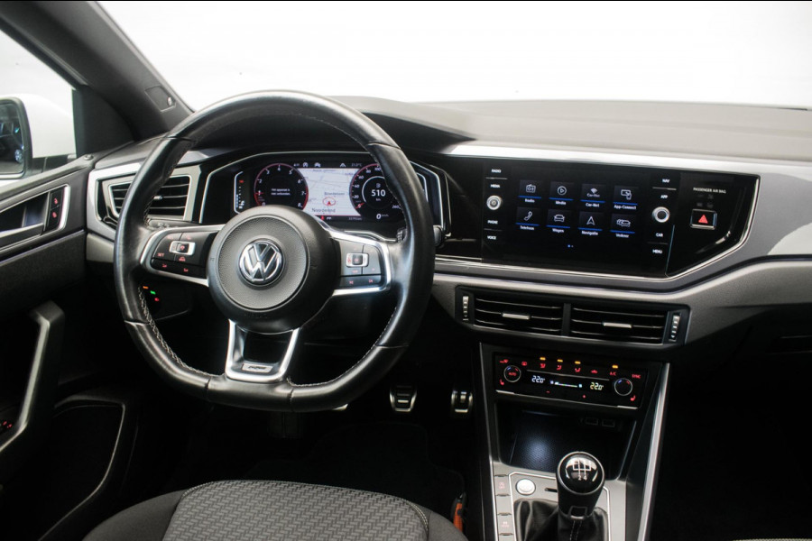 Volkswagen Polo 1.0 TSI 3X R LINE FULL OPTION!!! ORG NL [ Pano Virtual Beats Velours Keyless Stoelverwarming Camera Full LED ]