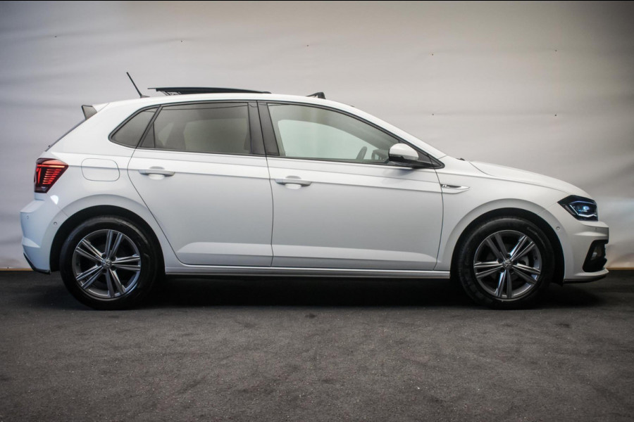 Volkswagen Polo 1.0 TSI 3X R LINE FULL OPTION!!! ORG NL [ Pano Virtual Beats Velours Keyless Stoelverwarming Camera Full LED ]