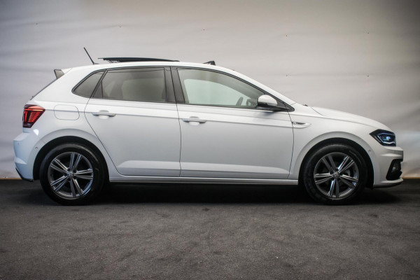 Volkswagen Polo 1.0 TSI 3X R LINE FULL OPTION!!! ORG NL [ Pano Virtual Beats Velours Keyless Stoelverwarming Camera Full LED ]