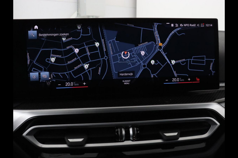 BMW 3-serie 320e M Sport | Head-Up | Adaptive cruise | Trekhaak | Leder | Stoelverwarming | Camera | Keyless | Adaptief LED | Carplay | Sfeerverlichting | Navigatie