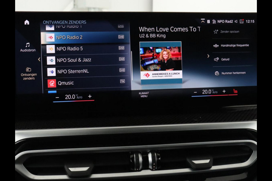 BMW 3-serie 320e M Sport | Head-Up | Adaptive cruise | Trekhaak | Leder | Stoelverwarming | Camera | Keyless | Adaptief LED | Carplay | Sfeerverlichting | Navigatie