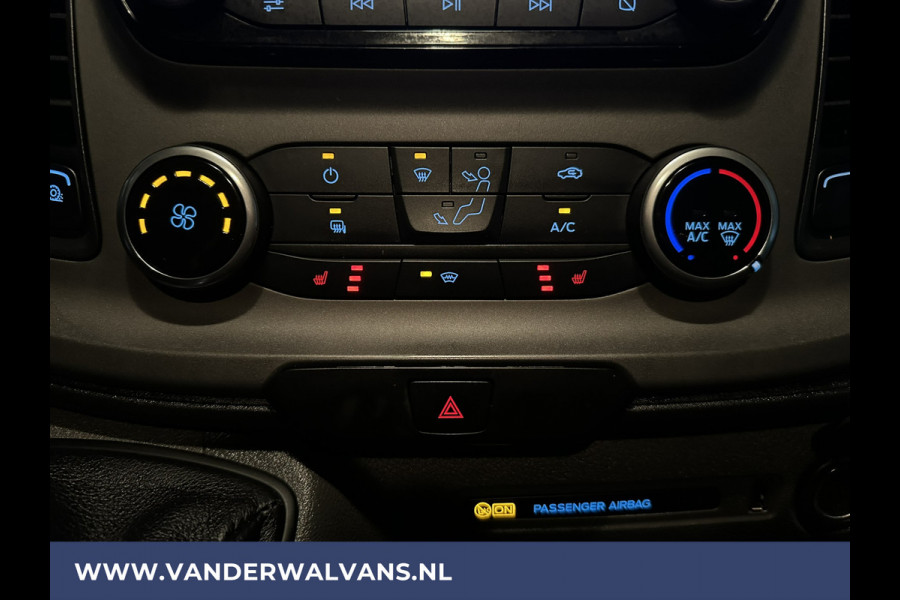 Ford Transit Custom 2.0 TDCI 130pk L1H1 Euro6 Airco | Camera | Navigatie | LED | Cruisecontrol Parkeersensoren, Stoelverwarming, Verwarmde voorruit, Bijrijdersbank, 2500kg trekvermogen