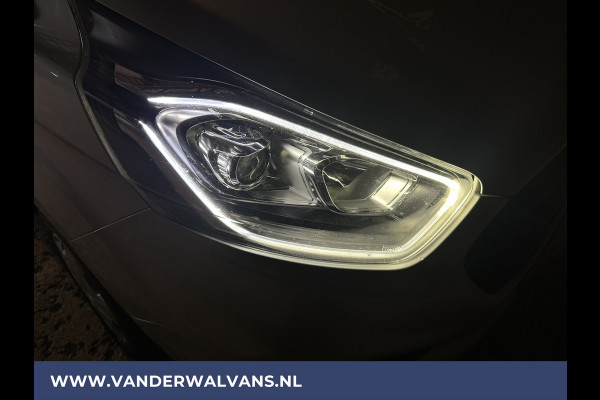Ford Transit Custom 2.0 TDCI 130pk L1H1 Euro6 Airco | Camera | Navigatie | LED | Cruisecontrol Parkeersensoren, Stoelverwarming, Verwarmde voorruit, Bijrijdersbank, 2500kg trekvermogen