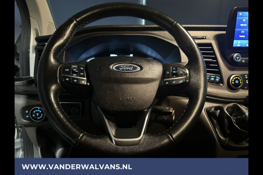 Ford Transit Custom 2.0 TDCI 130pk L1H1 Euro6 Airco | Camera | Navigatie | LED | Cruisecontrol Parkeersensoren, Stoelverwarming, Verwarmde voorruit, Bijrijdersbank, 2500kg trekvermogen