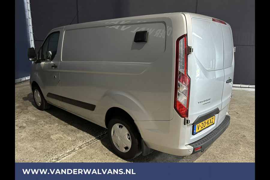 Ford Transit Custom 2.0 TDCI 130pk L1H1 Euro6 Airco | Camera | Navigatie | LED | Cruisecontrol Parkeersensoren, Stoelverwarming, Verwarmde voorruit, Bijrijdersbank, 2500kg trekvermogen