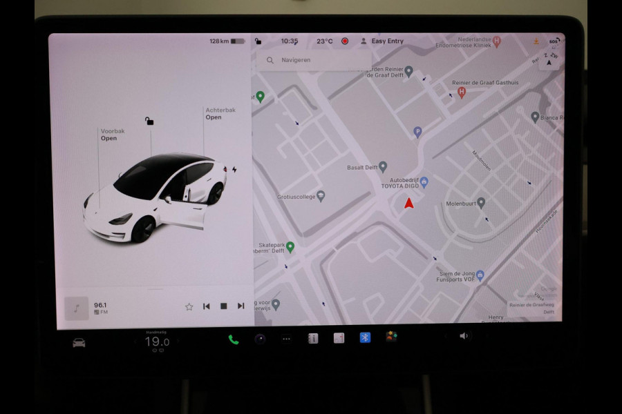 Tesla Model 3 BLACK BI-TONE PANO STD SOD ACCU 88% RWD   60 kWH LEDER.NAVI.CAMERA.AUTOPILOT, STOELVERWARMING EN NOG VEEL MEER!