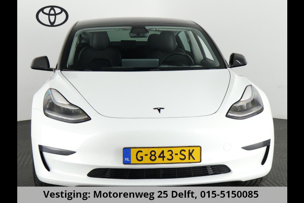 Tesla Model 3 BLACK BI-TONE PANO STD SOD ACCU 88% RWD   60 kWH LEDER.NAVI.CAMERA.AUTOPILOT, STOELVERWARMING EN NOG VEEL MEER!