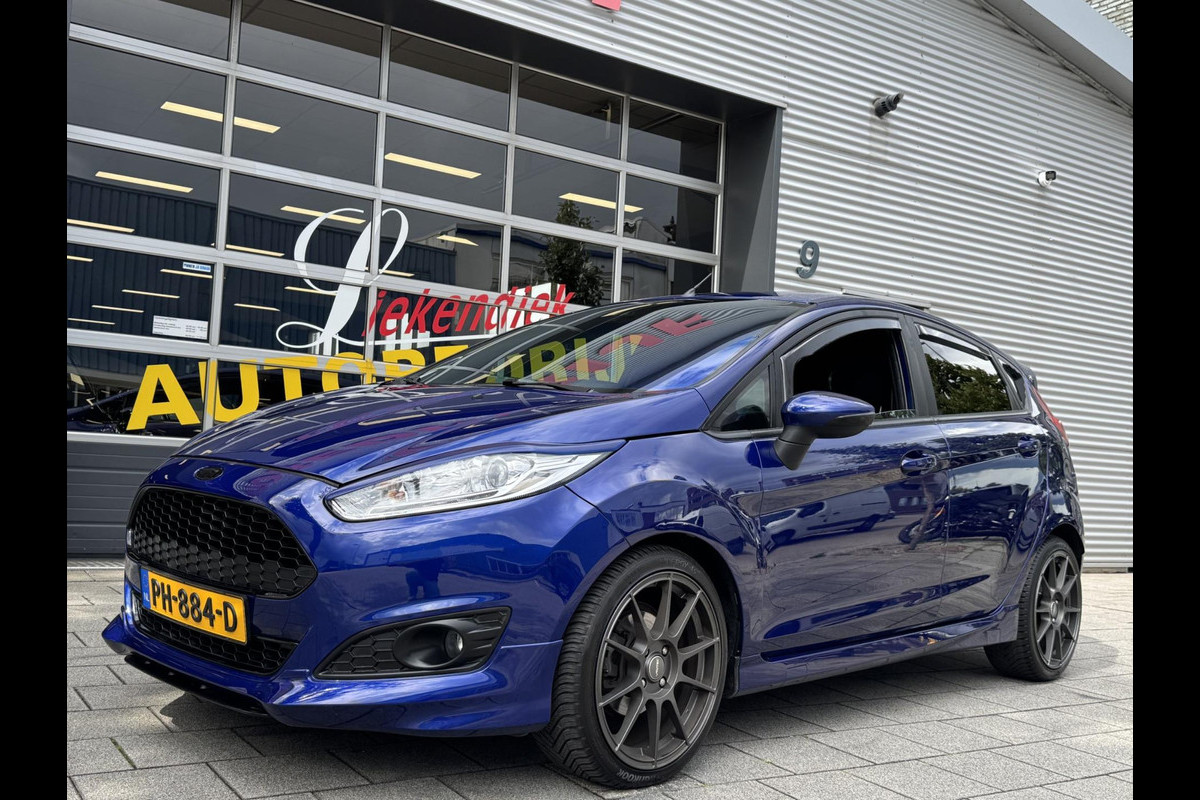 Ford Fiesta 1.0 EcoBoost ST Line - Navigatie I Airco I Sport pakket I LED I PDC I Dealer onderhouden Ford Fiesta 1.0 EcoBoost ST Line - Navigatie I Airco I Sport pakket I LED I PDC I Dealer onderhouden