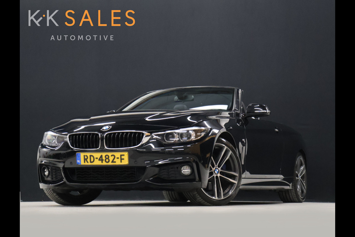 BMW 4 Serie Cabrio 420i High Executive M-Sport Cabrio [HARMAN/KARDON, MEMORY SEATS, STOELVERWARMING, HEAD-UP, LEDEREN STOELEN, PDC V+A, BLUETOOTH, CRUISECONTROL, NIEUWSTAAT]