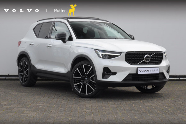 Volvo XC40 211PK Automaat B4 Ultra Dark / Adaptive cruise control / Trekhaak / Elektrische stoelen / Harman Kardon audio / Pilot assist / BLIS / Stoel en stuur verwarming / Elektrische achterklep / Parkeersensoren met 360 camera / Google infotainment