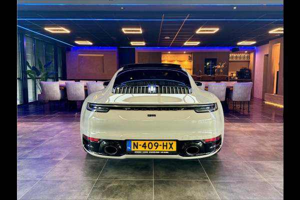 Porsche 911 3.0 Carrera 4S Sport chrono Bose Dealer onderhouden Kreide Grau Panoramadak ACC 450PK!