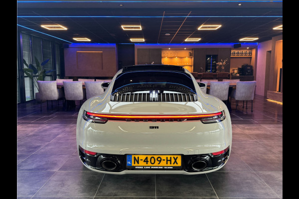 Porsche 911 3.0 Carrera 4S Sport chrono Bose Dealer onderhouden Kreide Grau Panoramadak ACC 450PK!