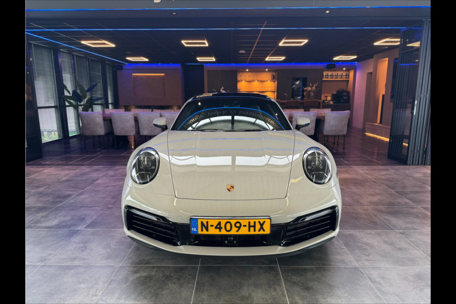 Porsche 911 3.0 Carrera 4S Sport chrono Bose Dealer onderhouden Kreide Grau Panoramadak ACC 450PK!