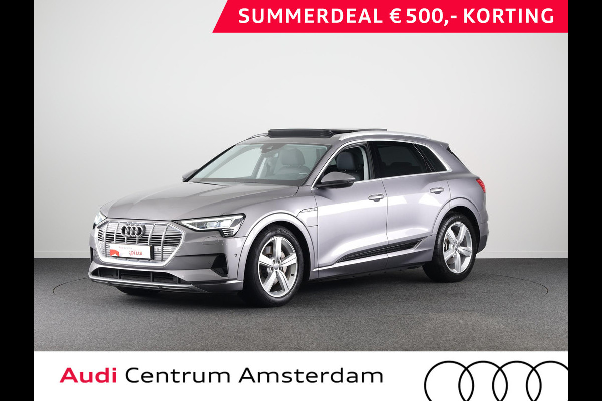 Audi e-tron e-tron 50 quattro Launch edition plus 71 kWh 313pk | Panoramadak | Lederen bekleding | Adaptieve cruise controle | Elektrisch verstelbare voorstoelen | Memory Audi e-tron e-tron 50 quattro Launch edition plus 71 kWh 313pk | Panoramadak | Lederen bekleding | Adaptieve cruise controle | Elektrisch verstelbare voorstoelen | Memory