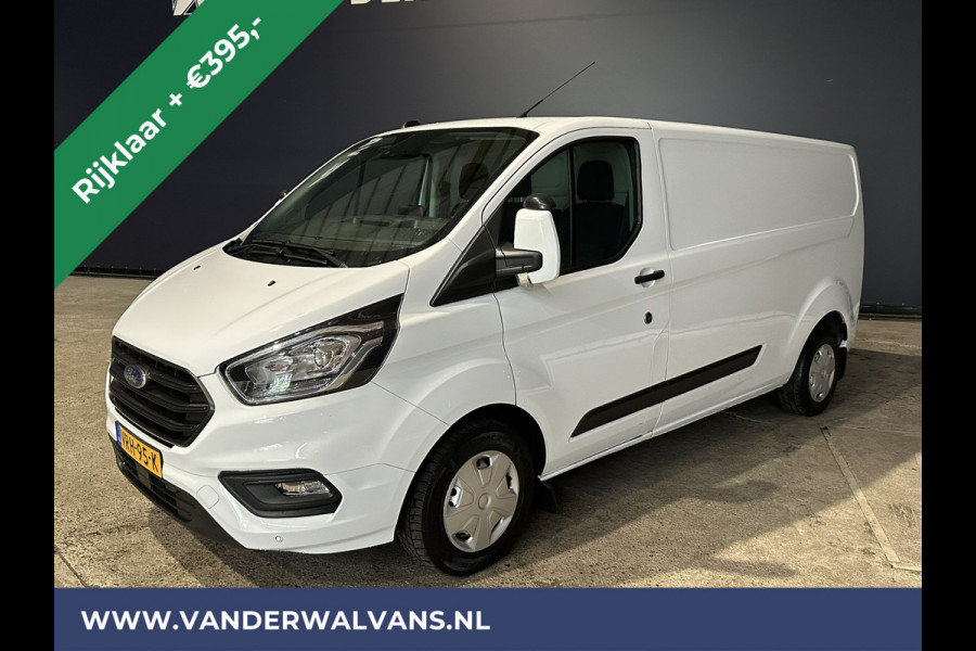 Ford Transit Custom 2.0 TDCI 130pk L2H1 *Rijklaar Direct Rijden* Euro6 Airco | Camera | LED | Cruisecontrol | Stoelverwarming Verwarmde voorruit, Parkeersensoren, Bijrijdersbank, 2800kg trekvermogen