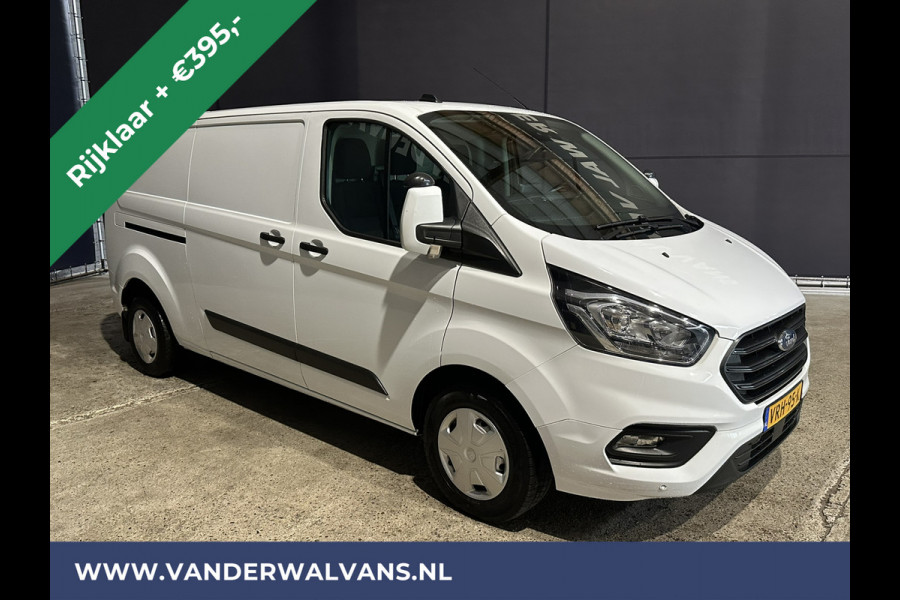 Ford Transit Custom 2.0 TDCI 130pk L2H1 *Rijklaar Direct Rijden* Euro6 Airco | Camera | LED | Cruisecontrol | Stoelverwarming Verwarmde voorruit, Parkeersensoren, Bijrijdersbank, 2800kg trekvermogen