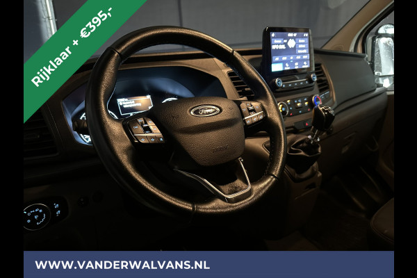 Ford Transit Custom 2.0 TDCI 130pk L2H1 *Rijklaar Direct Rijden* Euro6 Airco | Camera | LED | Cruisecontrol | Stoelverwarming Verwarmde voorruit, Parkeersensoren, Bijrijdersbank, 2800kg trekvermogen
