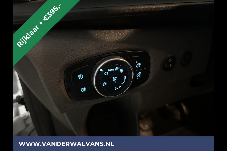 Ford Transit Custom 2.0 TDCI 130pk L2H1 *Rijklaar Direct Rijden* Euro6 Airco | Camera | LED | Cruisecontrol | Stoelverwarming Verwarmde voorruit, Parkeersensoren, Bijrijdersbank, 2800kg trekvermogen