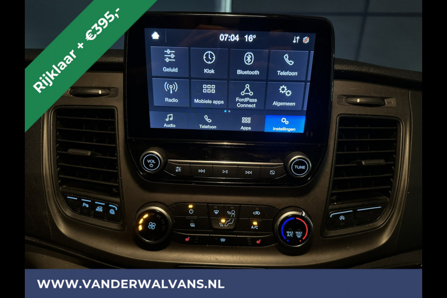 Ford Transit Custom 2.0 TDCI 130pk L2H1 *Rijklaar Direct Rijden* Euro6 Airco | Camera | LED | Cruisecontrol | Stoelverwarming Verwarmde voorruit, Parkeersensoren, Bijrijdersbank, 2800kg trekvermogen