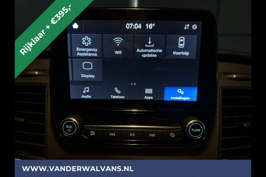 Ford Transit Custom 2.0 TDCI 130pk L2H1 *Rijklaar Direct Rijden* Euro6 Airco | Camera | LED | Cruisecontrol | Stoelverwarming Verwarmde voorruit, Parkeersensoren, Bijrijdersbank, 2800kg trekvermogen