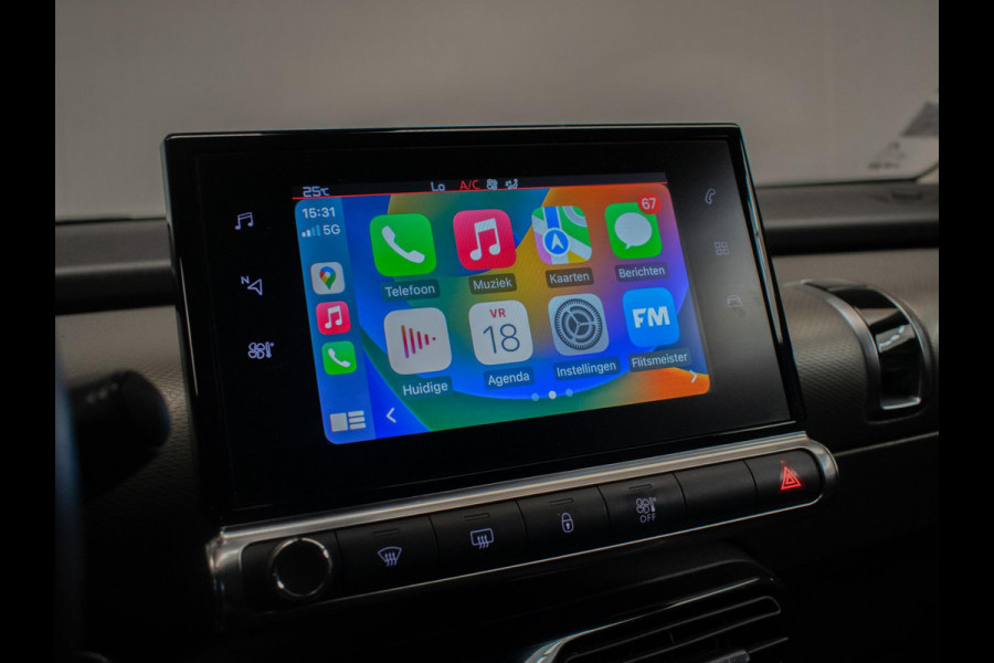 Citroën C4 Cactus 1.2 PureTech Feel Sport (APPLE CARPLAY,NAVI,CRUISE,PDC,LED,360 VIEW,CAMERA,SPORTSTOELEN,LM VELGEN,NETTE STAAT)