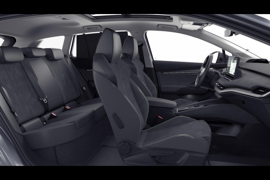 Škoda Enyaq 85 Business Edition 286 pk | Business upgrade pakket - ADVANCED | Panoramadak | Lounge interieur | 21 inch lichtmetalen velgen