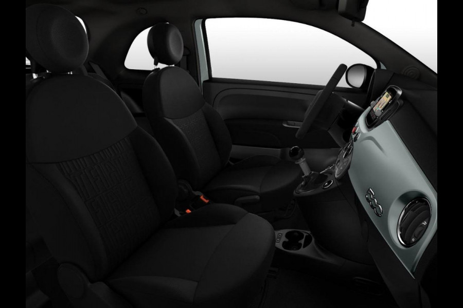 Fiat 500 1.0 Hybrid | Navi | BTW | Clima | Cruise | 15" | Apple Carplay | Privacy glass | PDC |