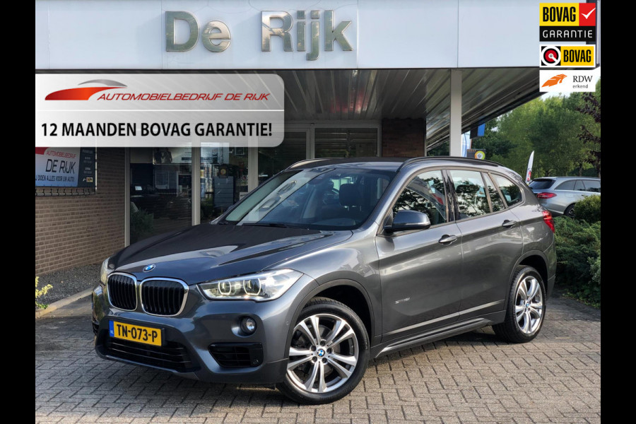 BMW X1 SDrive18i High Executive | Navi, Cruise, PDC, Stoelverw, El. Achterklep | Dealeronderhouden |