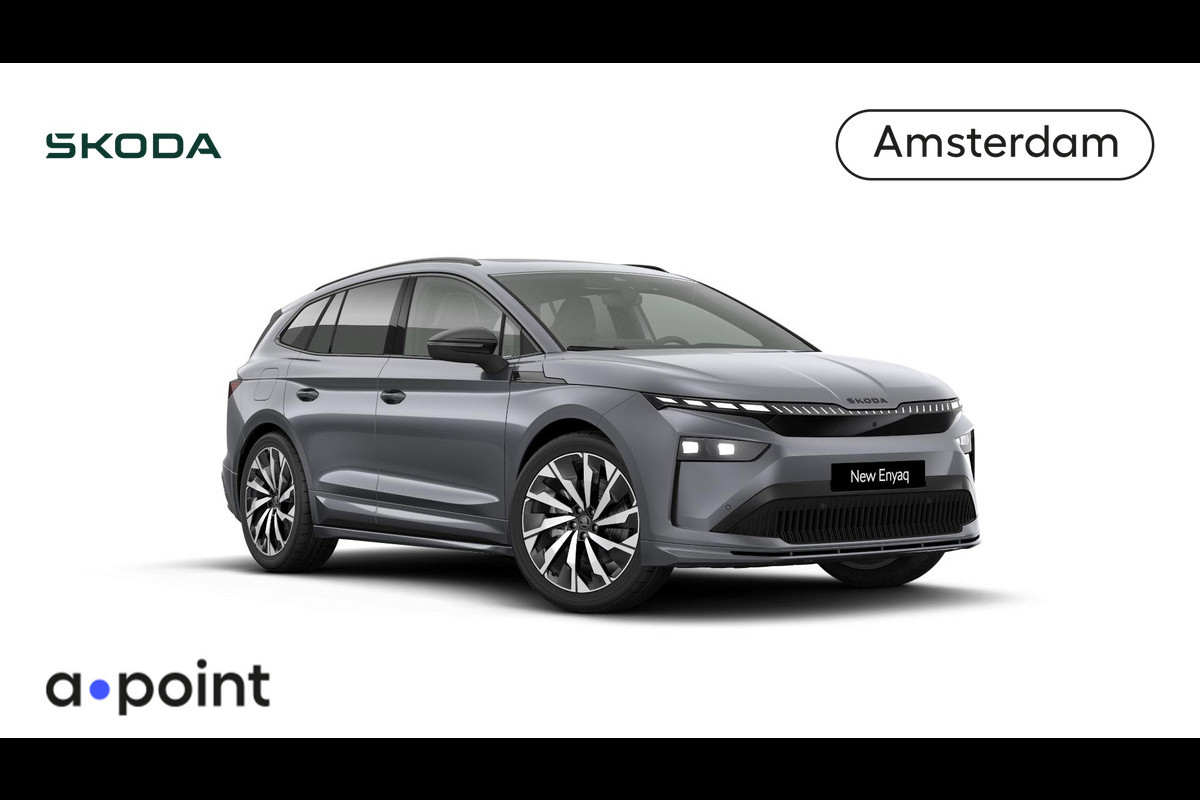 Škoda Enyaq 85 Sportline 286 pk | Business upgrade pakket - ADVANCED | Panoramadak | 21 inch lichtmetalen velgen