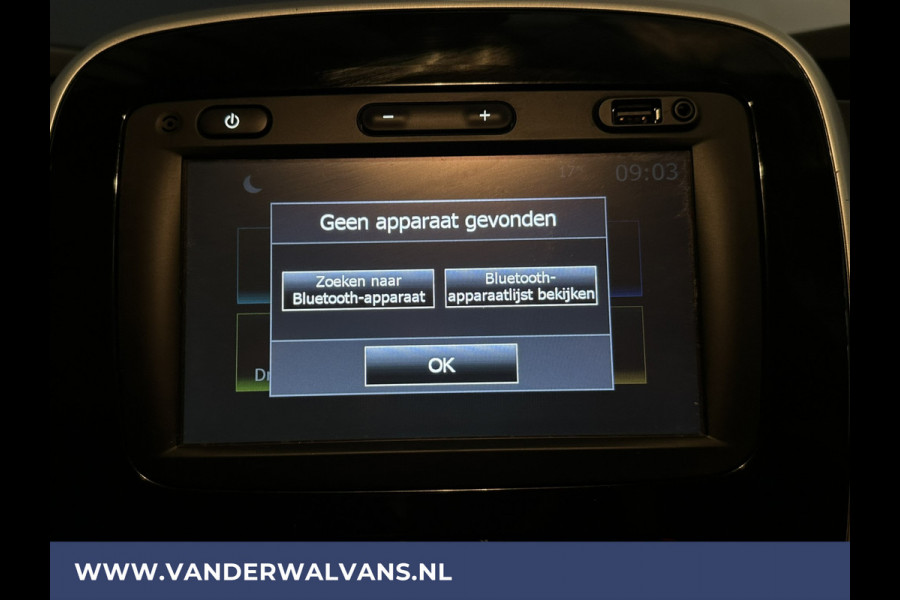 Renault Trafic 1.6 dCi 122pk L2H1 Euro6 Airco | Camera | Navigatie | Cruiscontrol Parkeersensoren, Bijrijdersbank