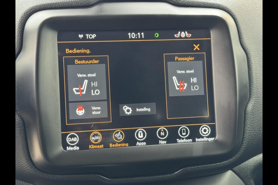 Jeep Renegade 1.4 MultiAir Limited Cruise control Climate control Stoel- en stuurverwarming Apple / Android
