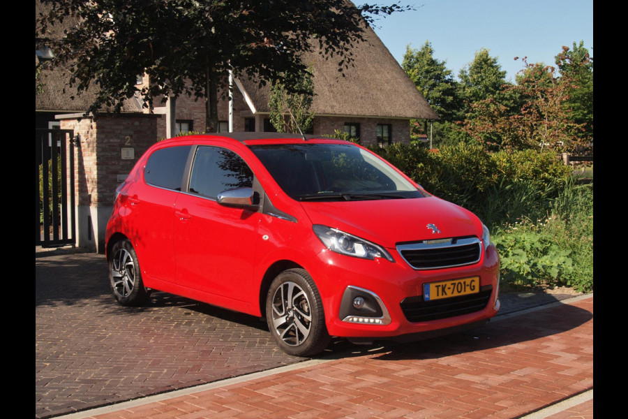 Peugeot 108 1.0 e-VTi Allure TOP! | Schuifdak | Camera | DAB | Keyless entry | Navi |