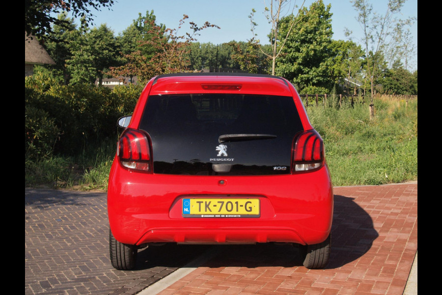 Peugeot 108 1.0 e-VTi Allure TOP! | Schuifdak | Camera | DAB | Keyless entry | Navi |