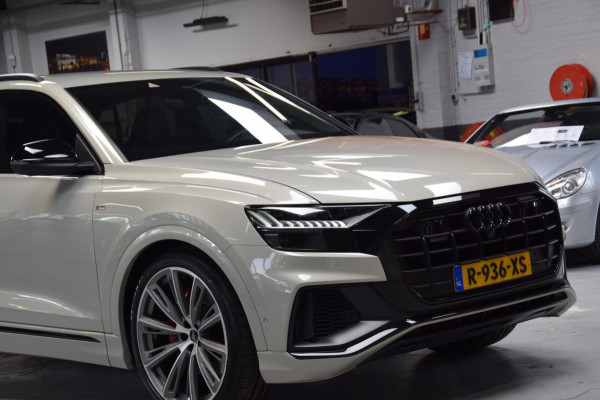 Audi Q8 55 TFSI e Quattro Pro Line Advanced *Vikunja Beige* RS Int.|Navi|Night-Vision|Dealer onderhouden