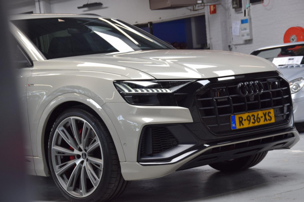 Audi Q8 55 TFSI e Quattro Pro Line Advanced *Vikunja Beige* RS Int.|Navi|Night-Vision|Dealer onderhouden