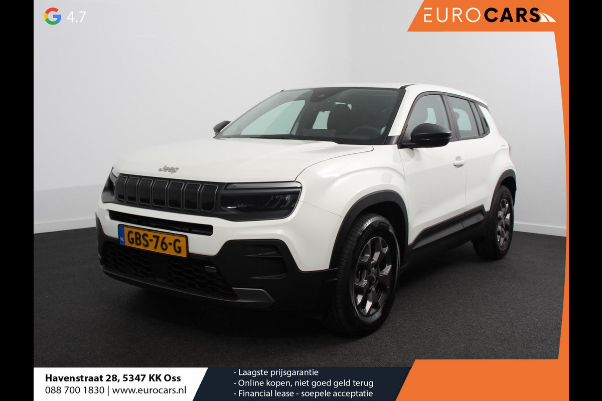 Jeep Avenger Altitude 54 kWh | Navigatie | Apple Carplay/ Android Auto | Parkeersensor achter | Cruise Control | Stoelverwarming | Full LED | Virtual Cockpit | Climate Control Jeep Avenger Altitude 54 kWh | Navigatie | Apple Carplay/ Android Auto | Parkeersensor achter | Cruise Control | Stoelverwarming | Full LED | Virtual Cockpit | Climate Control