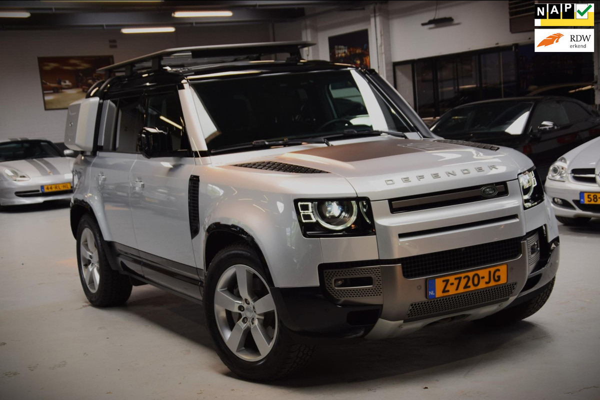 Land Rover Defender 110 2.0 P400e 110 X-Dynamic HSE|Panoramadak|BTW|Org.NL|Gr.Scherm|ACC| Land Rover Defender 110 2.0 P400e 110 X-Dynamic HSE|Panoramadak|BTW|Org.NL|Gr.Scherm|ACC|