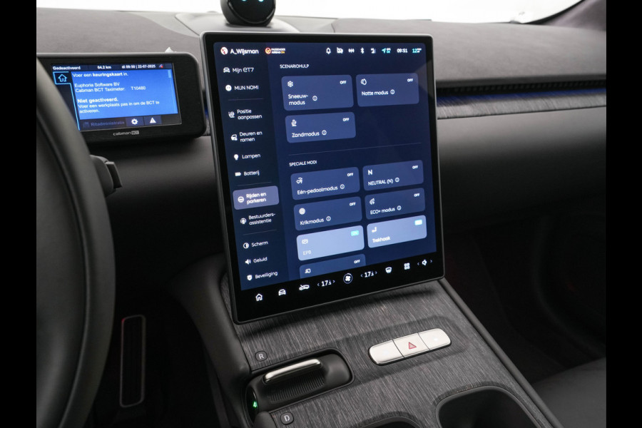 NIO eT7 100 kWh (huur accu) [ 3-Fase ] *PANO | HEAD-UP | FULL-LEATHER | FULL-LED | ADAPTIVE-CRUISE | MEMORY-PACK | KEYLESS | COMFORT-SEATS | AIR-SUSPENSION | 20''ALU | TOWBAR*