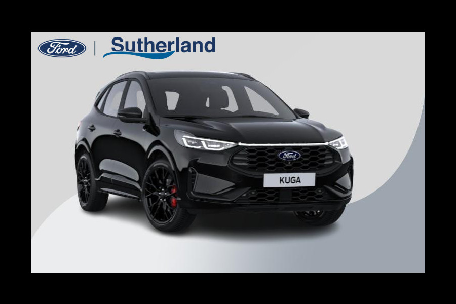 Ford Kuga 2.5 PHEV ST-Line X 243pk | Driver Assistance pack | Matrix LED | Black Package | Wegklapbare Trekhaak | Panoramadak | Winterpack | 2.100kg Trekgewicht