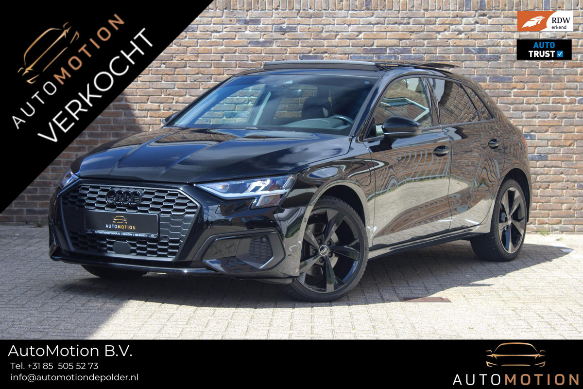 Audi A3 Sportback 40 TFSI e Edition PANO| StoelVW | Keyless | Camera Audi A3 Sportback 40 TFSI e Edition PANO| StoelVW | Keyless | Camera